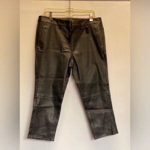 Thomas Wylde Black Leather pants Sz L